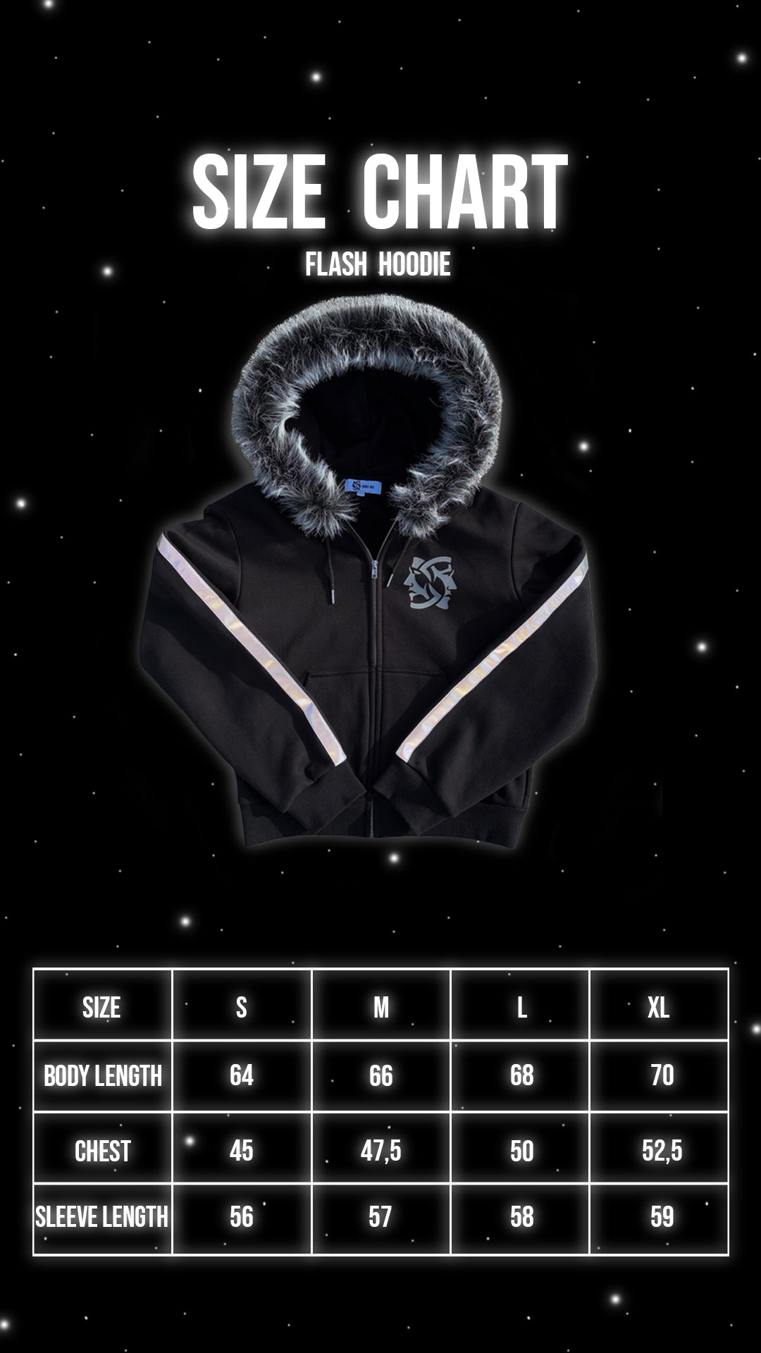 Double Face Flash Hoodie